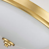 Elegant Opal Glow Ceiling Fixture