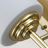 Elegant Malibu Polished Brass Wall Sconce