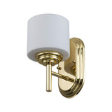 Elegant Malibu Polished Brass Wall Sconce
