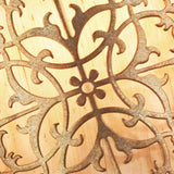 Bronzed Filigree Artisanal Wall Sconce Light