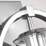 Marlena Geometric Wall Light in Polished Chrome Finish