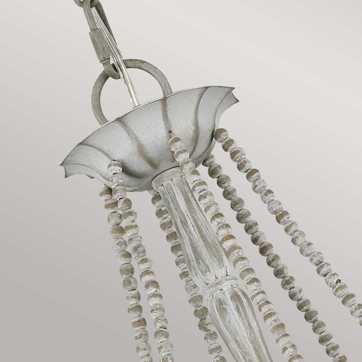 Maryville French Country 6-Light Weathered Chandelier
