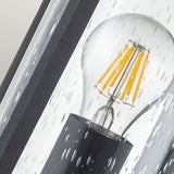 Merrill 1 Light Small Wall Lantern Black