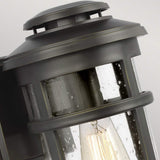 Newport Coastal Wall Lantern in Antique Bronze Finish