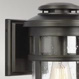 Newport Coastal Wall Lantern in Antique Bronze Finish