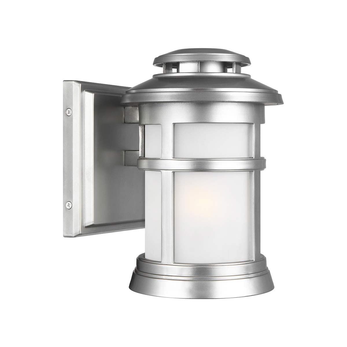 Newport Coastal Wall Lantern in Painted Brushed Steel