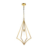 Nico Geometric Brass Pendant Light