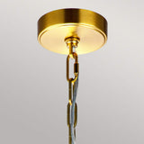 Nico Geometric Brass Pendant Light