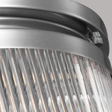 Paulson Elegance: Modern 3-Light Flush Mount in Polished Chrome
