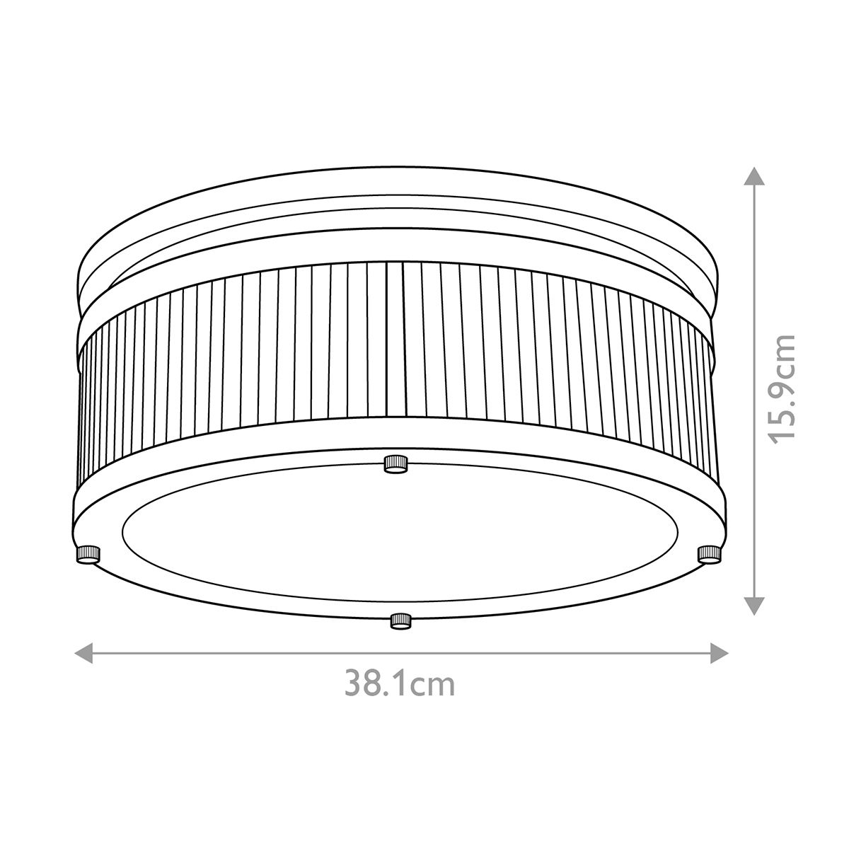 Paulson Elegance: Modern 3-Light Flush Mount in Polished Chrome