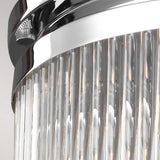 Paulson Dual Light Chrome Flush Mount Fixture