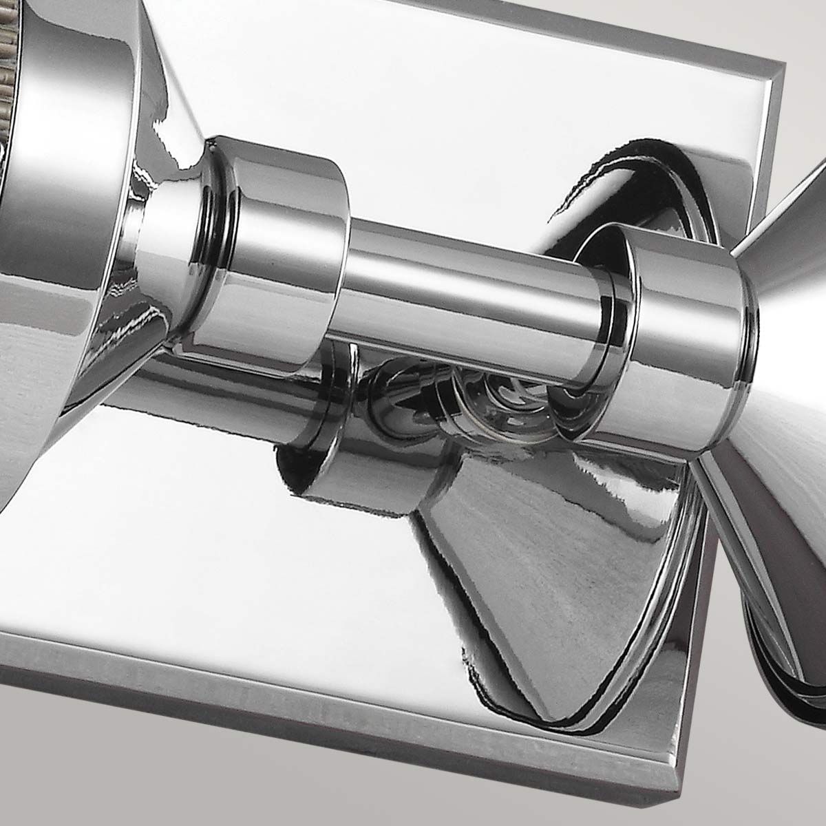 Paulson Dual-Light Wall Fixture - Polished Chrome