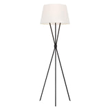 Penny Elegant Tripod Floor Lamp - Aged Iron Finish