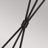 Penny Elegant Tripod Floor Lamp - Aged Iron Finish