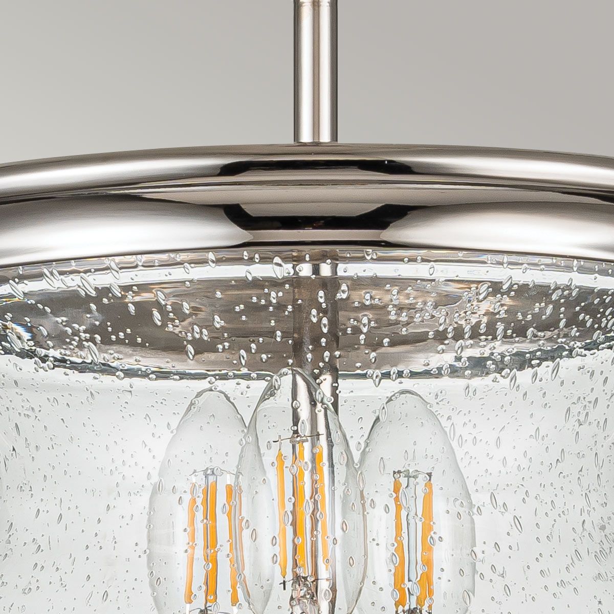 Pickering Lane 3lt Semi-Flush - Polished Nickel Polished Nickel