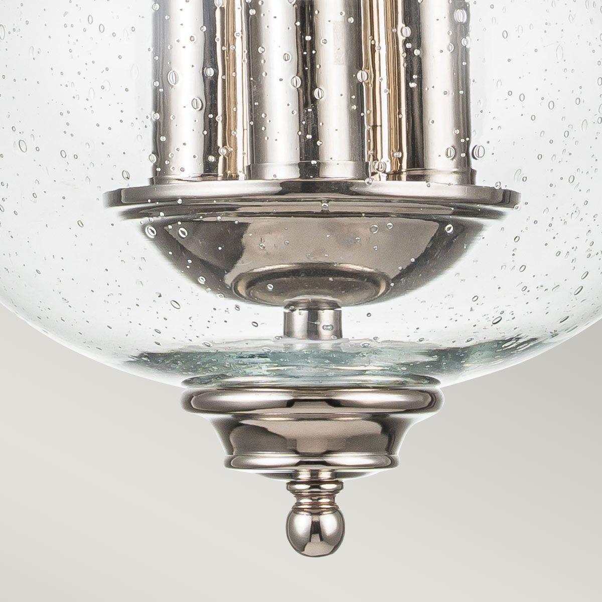 Pickering Lane 3lt Semi-Flush - Polished Nickel Polished Nickel