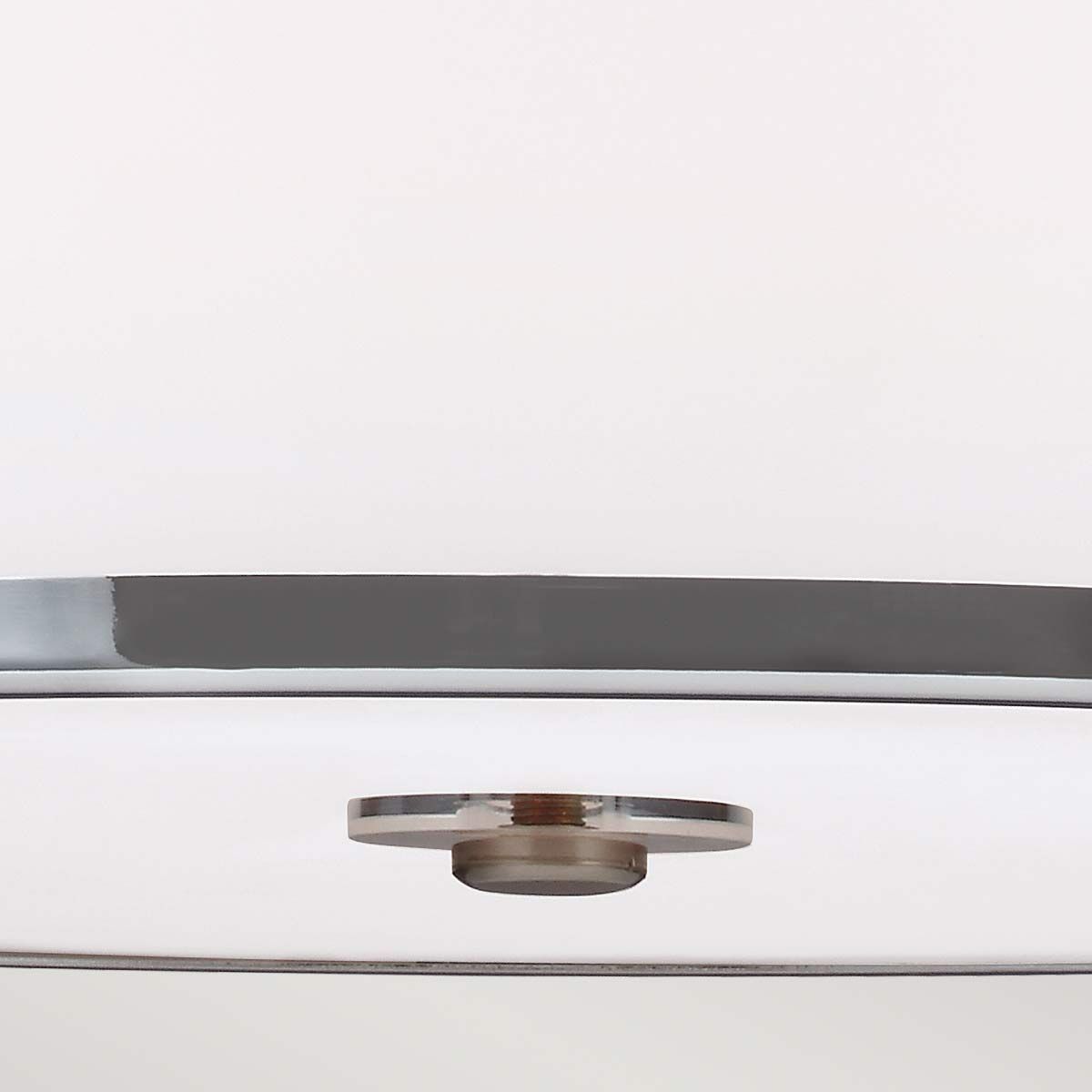 Prospect Park Vintage Chic 4-Light Satin Nickel and Chrome Pendant