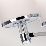 Elegant Prospect Park 5-Light Satin Nickel and Chrome Chandelier