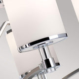 Prospect Park Luxe 9-Light Satin Nickel and Chrome Chandelier