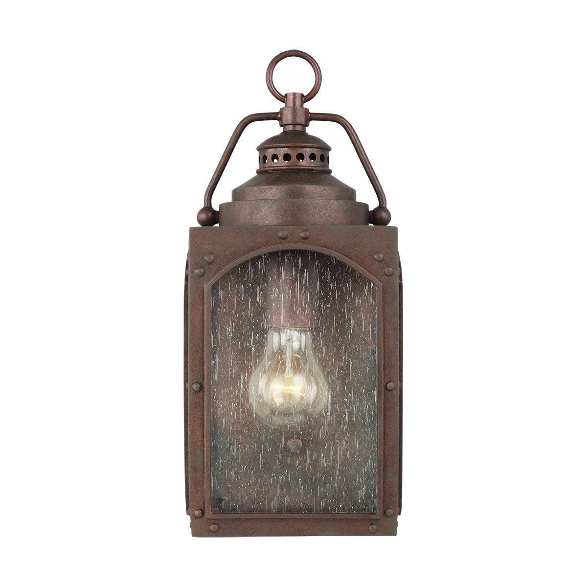Randhurst Copper Oxide Outdoor Wall Lantern