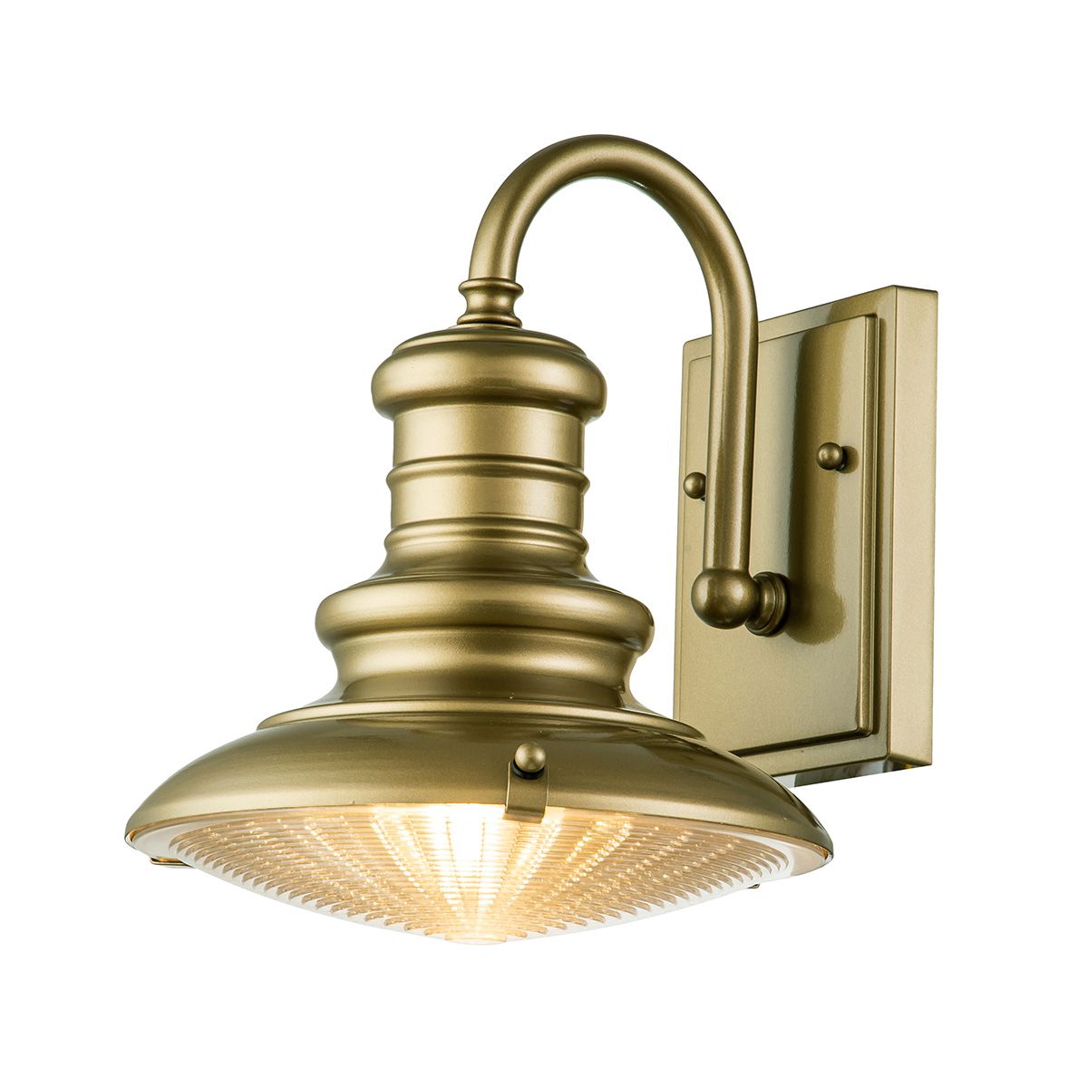 Redding Station 1 Light Small Wall Lantern Painted Distressed Bronze