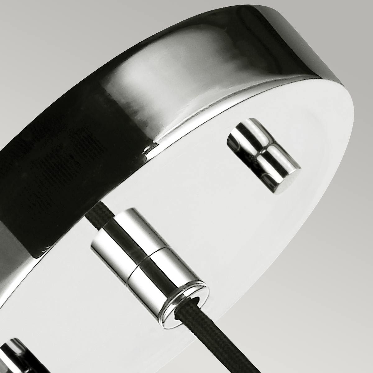 Gleaming Elegance Single Pendant Light - Polished Nickel