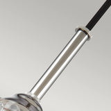Gleaming Elegance Single Pendant Light - Polished Nickel