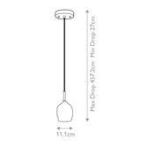 Gleaming Elegance Single Pendant Light - Polished Nickel