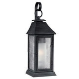 Shepherd Medium Wall Lantern in Dark Weathered Zinc Finish