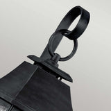 Shepherd Medium Wall Lantern in Dark Weathered Zinc Finish