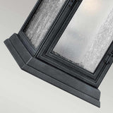Shepherd Medium Wall Lantern in Dark Weathered Zinc Finish