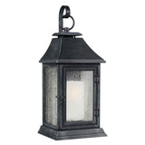 Shepherd Extra Large Wall Lantern in Distressed Zinc Finish
