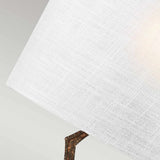 Tilling Single Light Wall Fixture - Weathered Iron and Distressed Gold Leaf Finish
