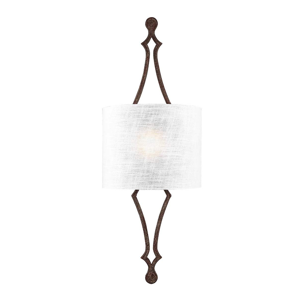 Tilling Single Light Wall Fixture - Antique Iron Finish