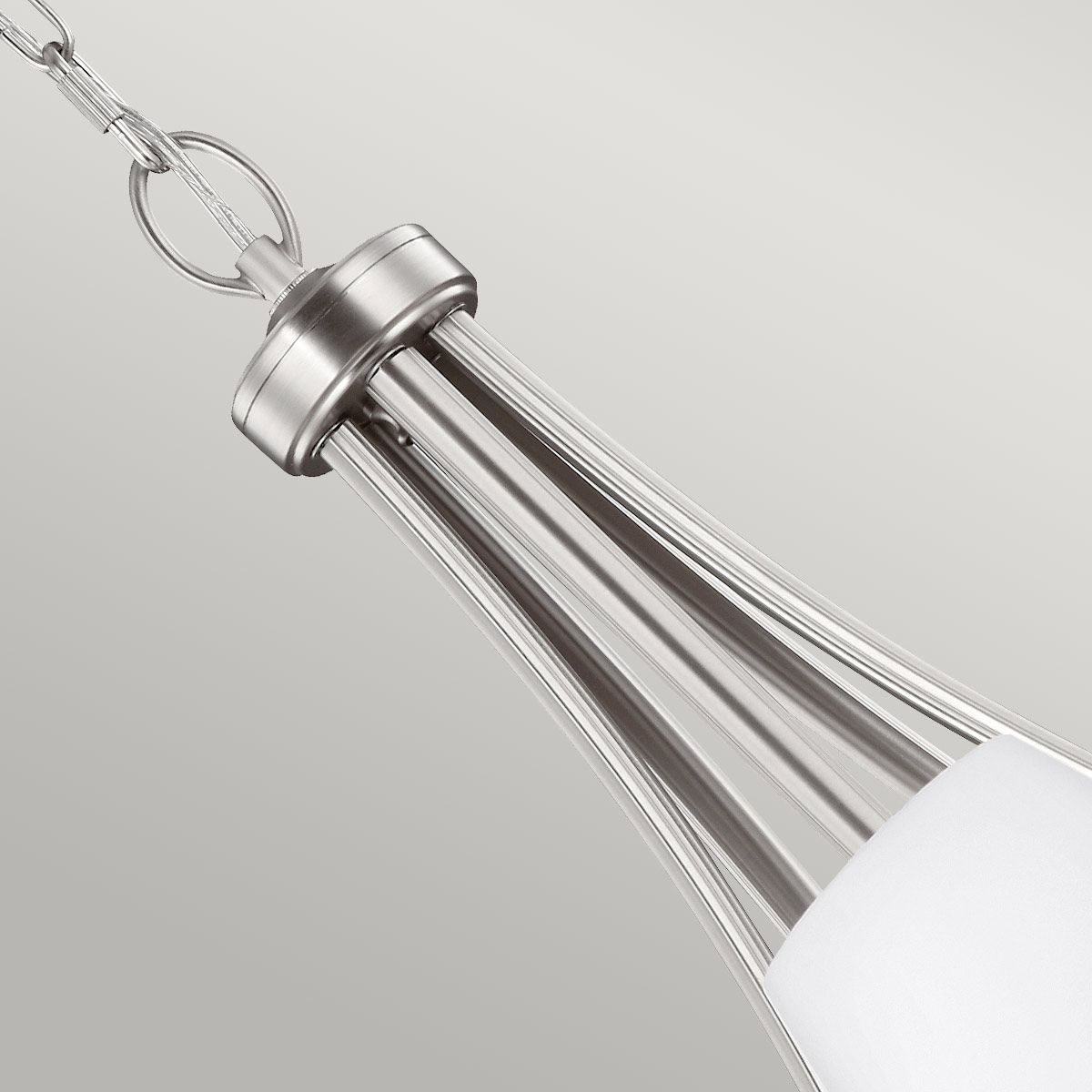 Vintner Satin Nickel 5-Light Wine Glass Chandelier