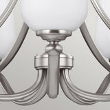 Vintner Satin Nickel 5-Light Wine Glass Chandelier