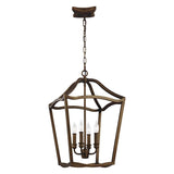 Yarmouth Painted Brass 4-Light Interior Pendant