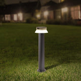 Felice 800 Solar LED 280lm 4000K, Solar Bollard, Black/Opal