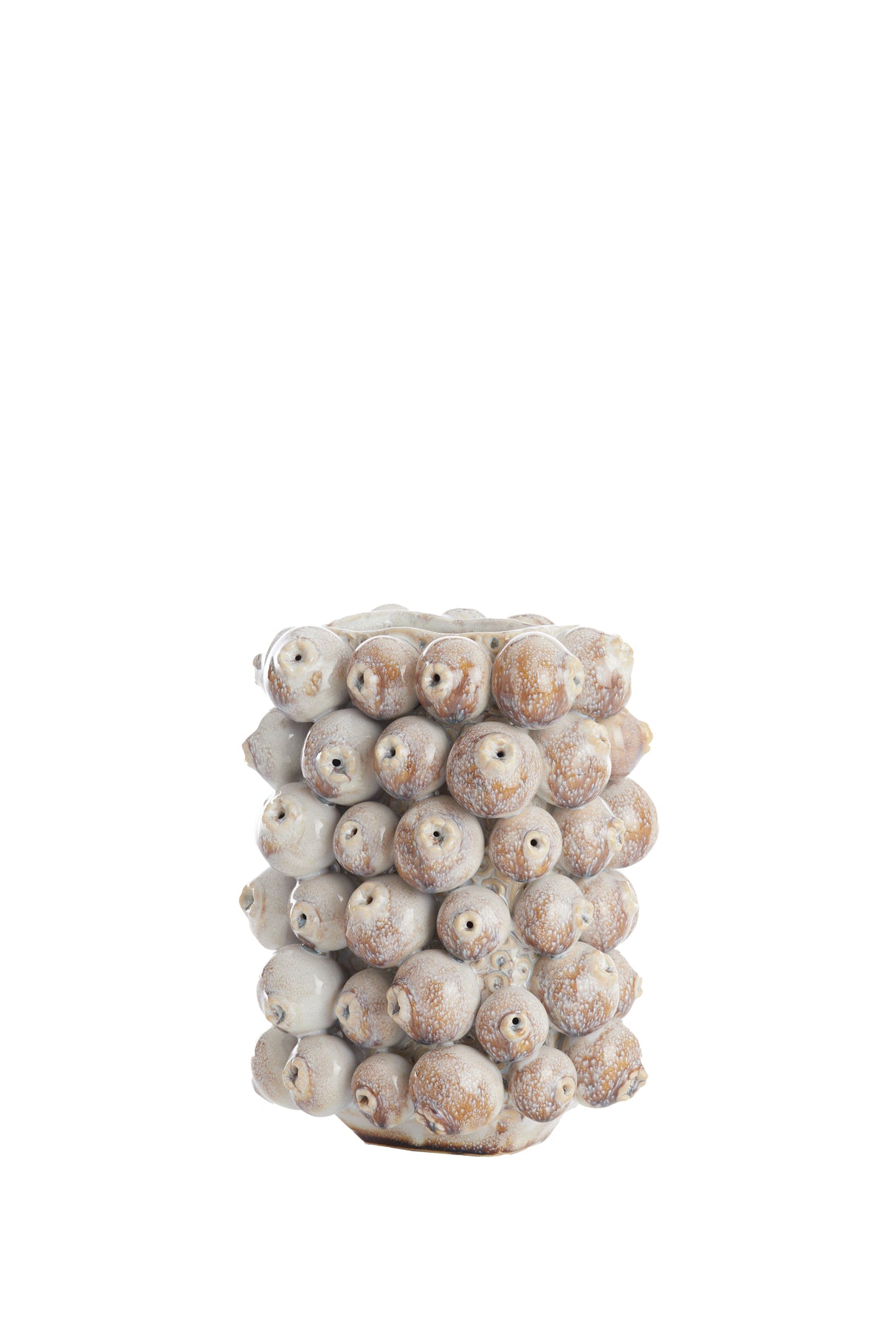 Sandy Ceramic Vase - 20.5x16x26 cm by Nitali Decor