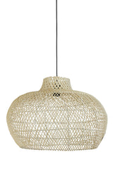 Natural Rattan Pendant Light Ø60x43 cm Charita