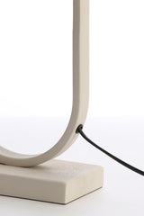 Elegant Jamiri Cream Lamp Base – 20x13x55 cm