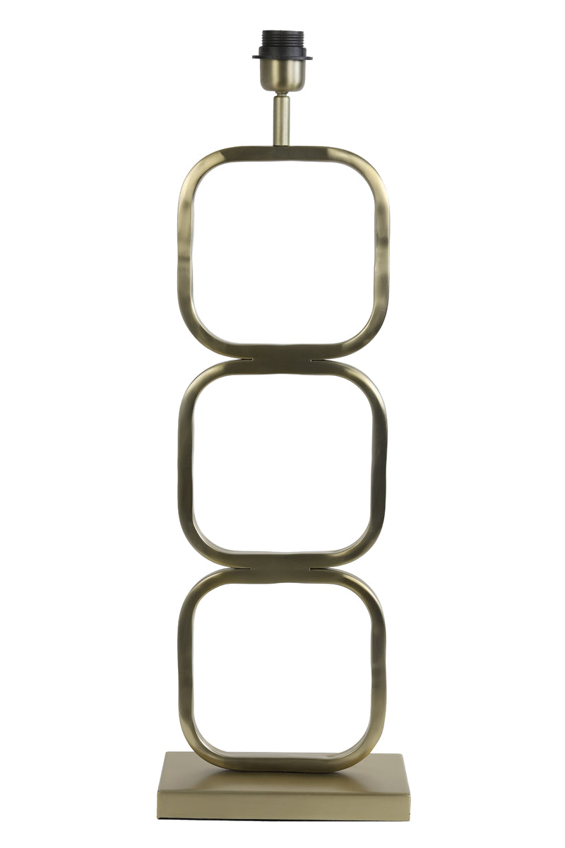 Elegant 69 cm Light Gold Lutika Lamp Base
