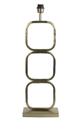 Elegant 69 cm Light Gold Lutika Lamp Base