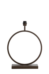Elegant Liva Brown Lamp Base - 40x12.5x52 cm