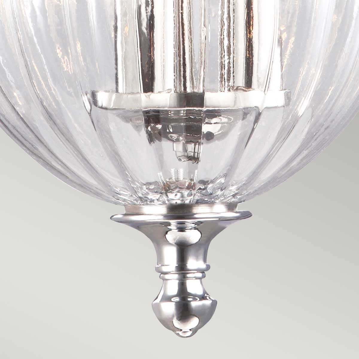 Luxurious Finsbury Ceiling Pendant in Polished Nickel