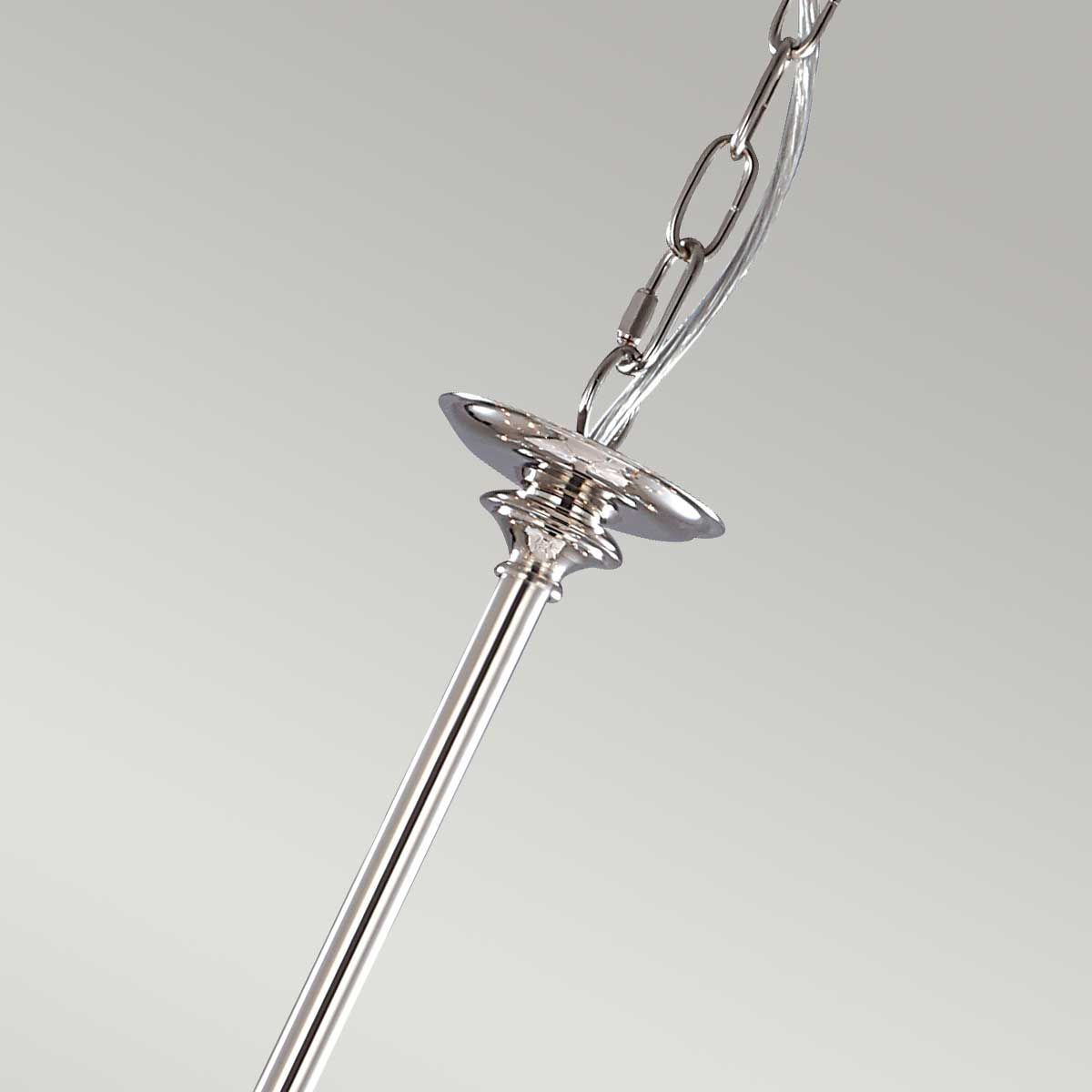 Finsbury Park Elegance: Luxury Polished Nickel Chandelier
