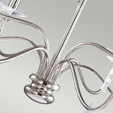 Finsbury Park Elegance: Luxury Polished Nickel Chandelier