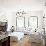 Finsbury Park Elegance: Luxury Polished Nickel Chandelier