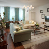 Finsbury Park Elegance: Luxury Polished Nickel Chandelier
