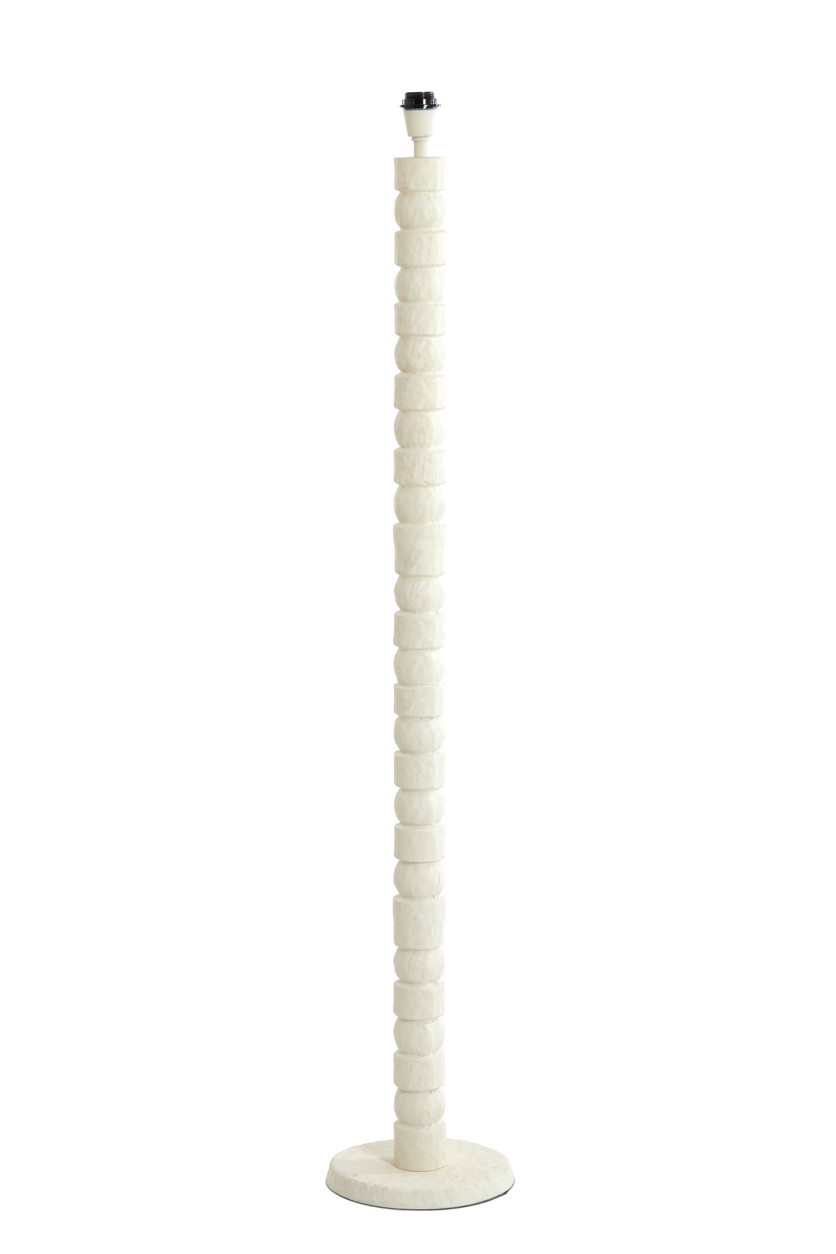 Cream Akti Floor Lamp - Height 146 cm, Diameter 25 cm